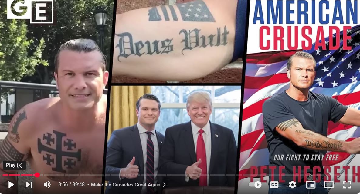 Pete Hegseth and his book 